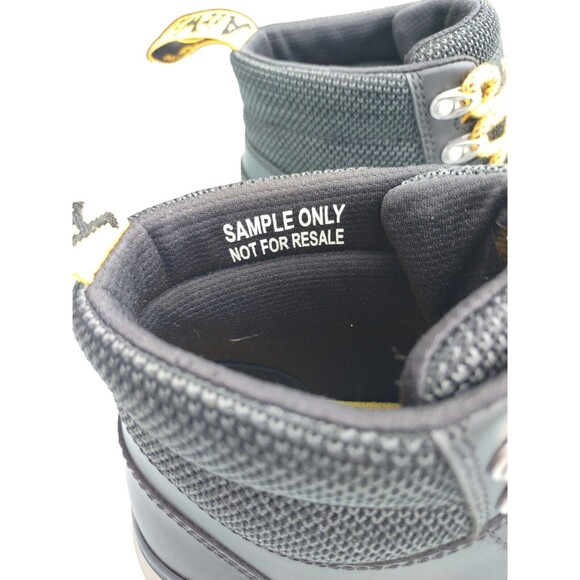 Dr. Martens Boots Color Black W/ Yellow Laces Clear Sole Size 9M Rare Sample - Picture 6 of 10